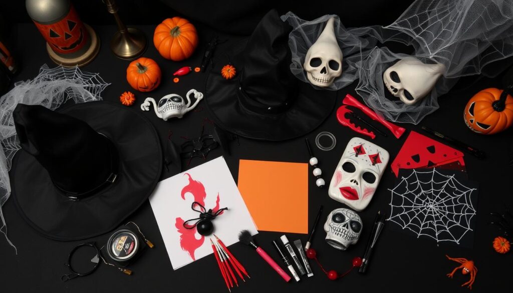 Akcesoria do strojów na halloween wykonane metodą DIY