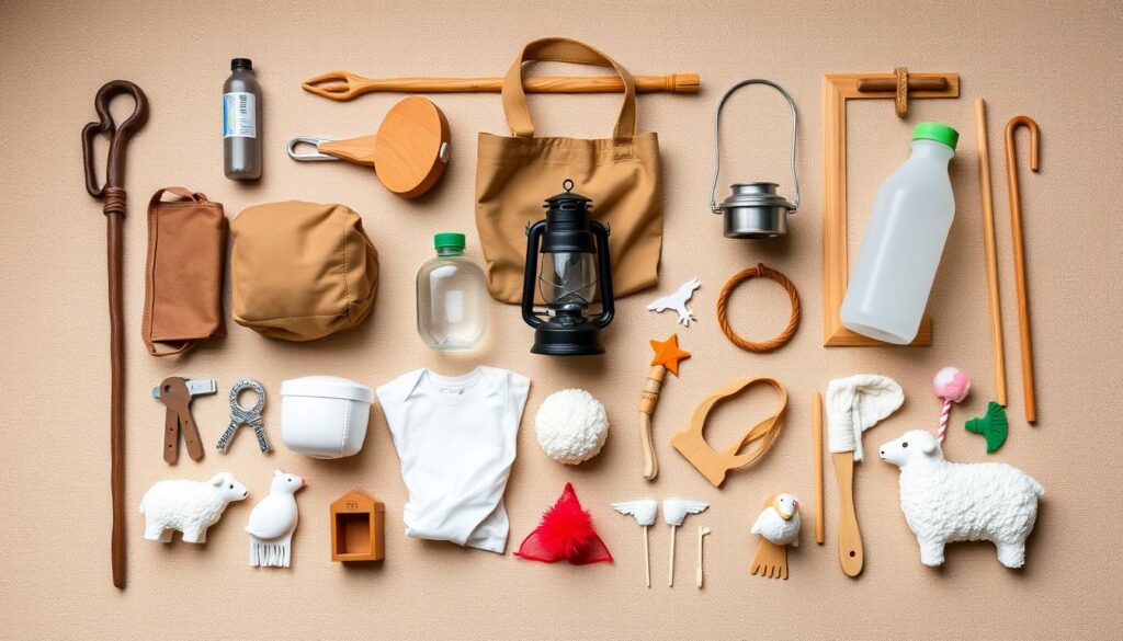 Dodatkowe akcesoria do stroju pasterza na jasełka - jak wygląda pasterz