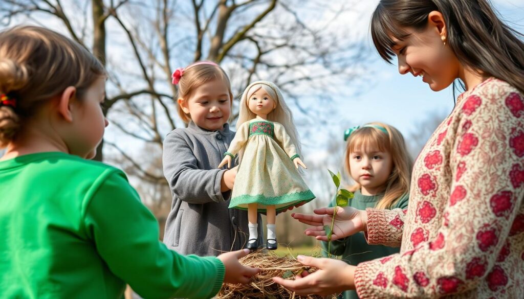 Ekologiczne podejście do tradycji topienia marzanny - symboliczny obrzęd bez zanieczyszczania środowiska