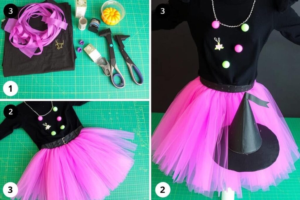 Jak zrobić strój czarownicy na halloween krok po kroku