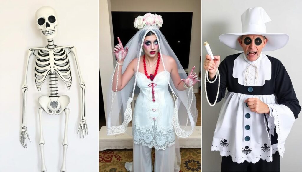 Kreatywne stroje na halloween dla dorosłych wykonane metodą DIY