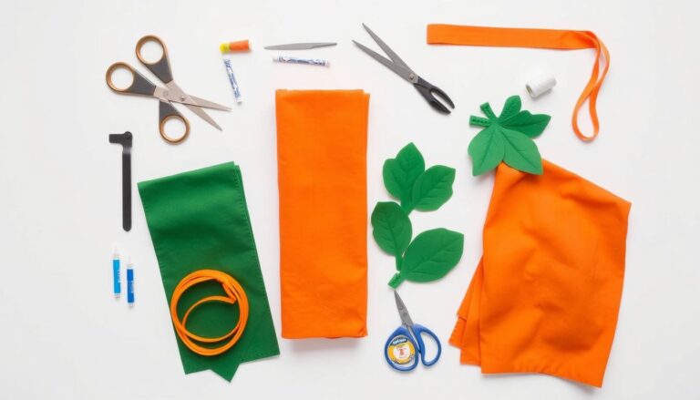 Materiały potrzebne do wykonania stroju dyni jak zrobić