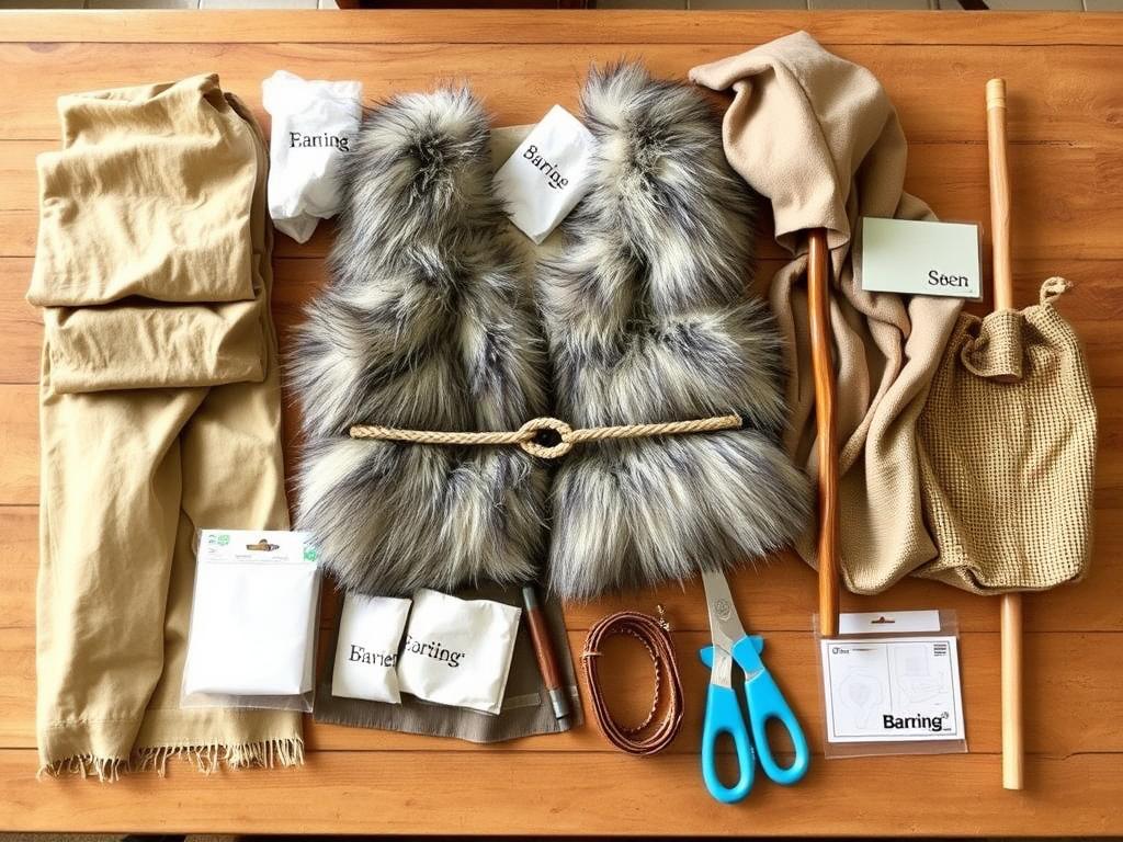 Materiały potrzebne do wykonania stroju pasterza - jak wygląda pasterz