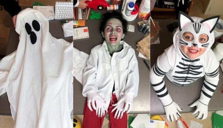 Szybkie stroje na halloween wykonane z rzeczy dostępnych w domu