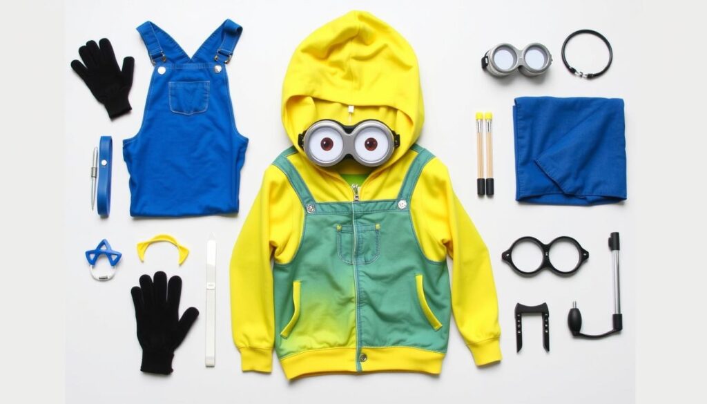 Gotowy strój minionka z wszystkimi elementami