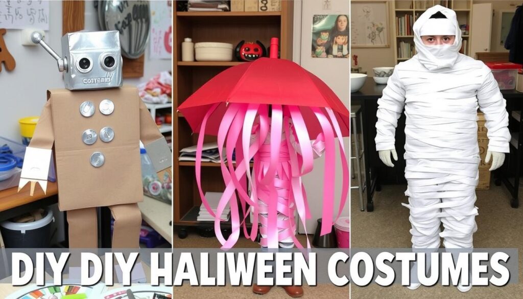 Samodzielnie wykonane kostiumy na Halloween DIY za kogo się przebrać na halloween