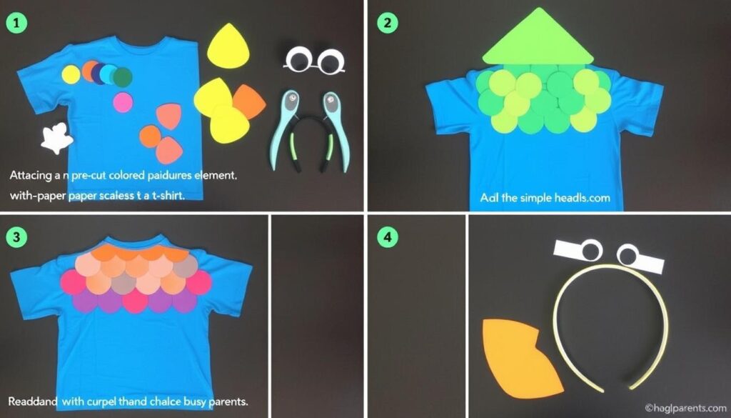 Szybki sposób na wykonanie stroju rybki z gotowych elementów