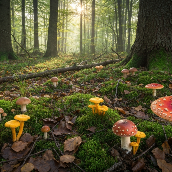 Sennik o grzybach – co oznacza zbieranie grzybów we śnie?