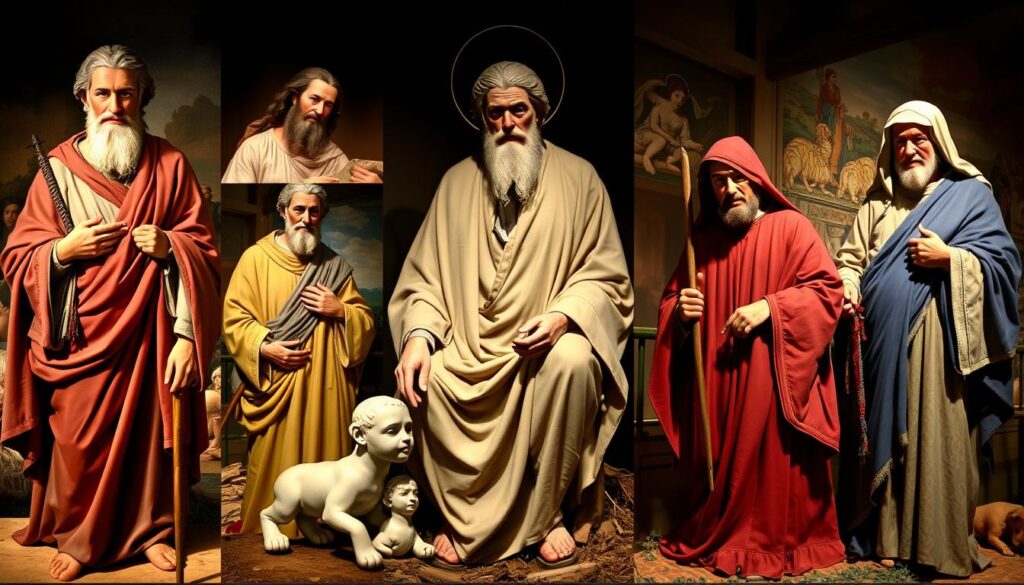 Historyczne przedstawienia św. Józefa w sztuce i ich wpływ na współczesny strój jasełkowy